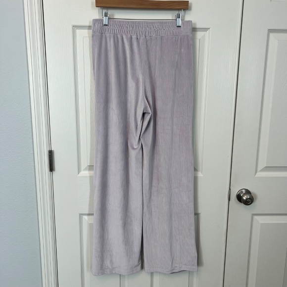TART 2 Piece Zephyra Lavender Velour Lounge Pant Set Size Large - Picture 6 of 6